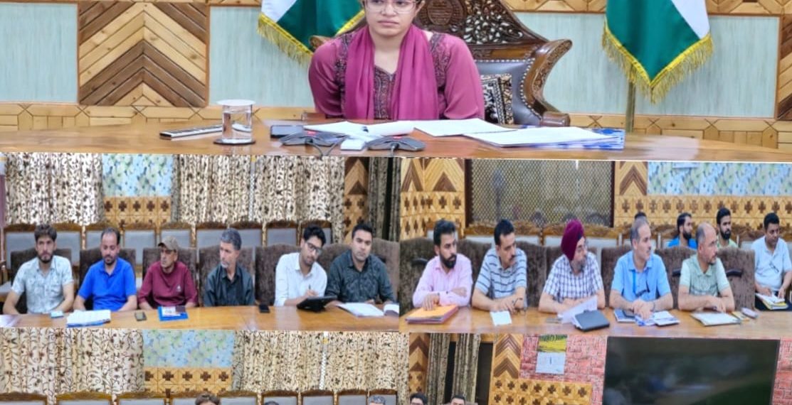 DLC meeting on HADP- Agriculture held at Kupwara, 860 cases approved.