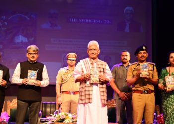 Lt Governor releases book “The Swinging 70s: The Stars, Style and Substance in Hindi Cinema”