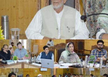 Chairperson DDC B’pora chairs council meeting; finalizes Plans under ADF