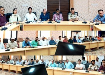 Kishtwar admin finalises arrangements for Annual Shri Sarthal Devi Ji Yatra 2024