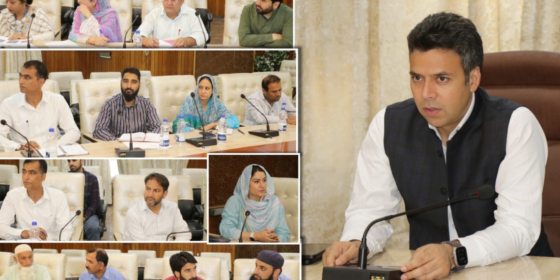 Srinagar Administration holds SFCAC meeting for sanctioning of Sponsorship cases