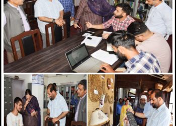 Team of ARI & Trainings Deptt conducts Administrative inspection of Director Colleges J&K, other Higher Educational Institutions