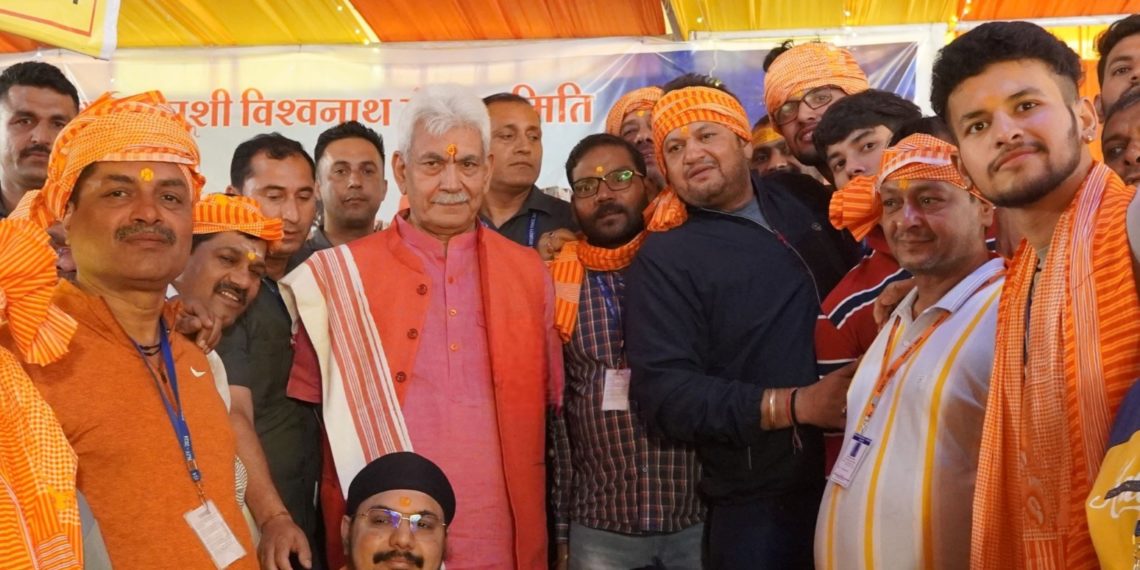 Shri Amarnath Ji Yatra-2024: Lt Governor visits Nunwan, Chandanwari base camps