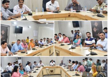 DC Rajouri reviews progress of data collection (DCFs) for PDI