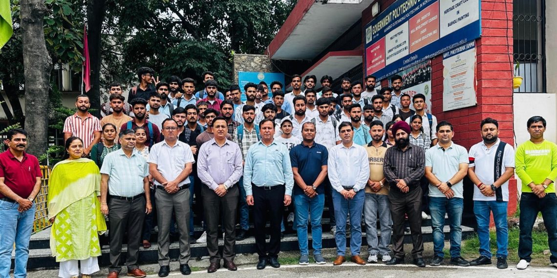 Mega Campus Placement Drive held at Government Polytechnic Jammu