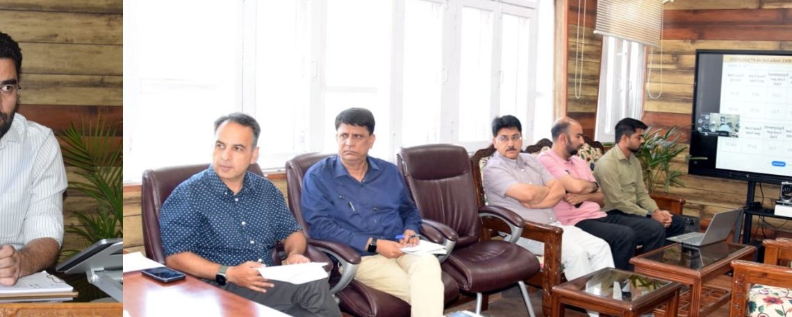 Secy Health reviews progress on PM-ABHIM,  ECRP-II approved projects across J&K