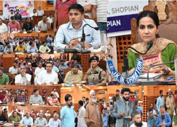 Prerna Puri convenes public darbar; reiterates admin’s commitment towards prompt redressal of local grievances