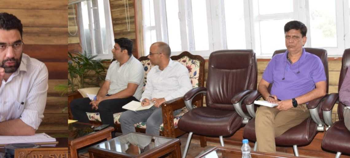 Secy Health reviews healthcare arrangements for Muharram across J&K