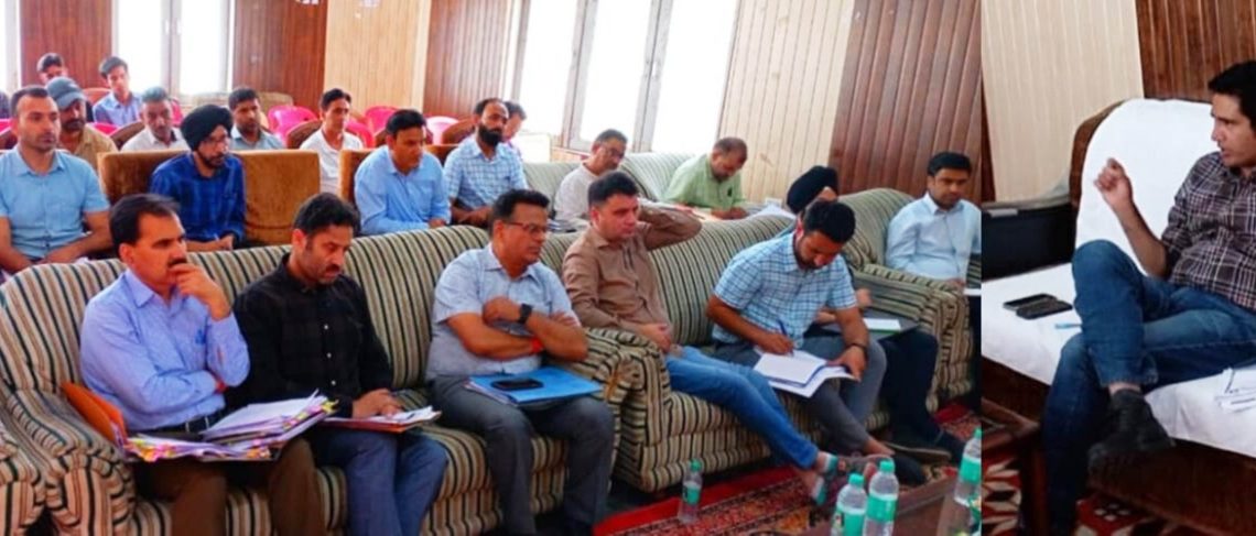 DC Ramban takes appraisal of Developmental Schemes, Meets Public at Banihal