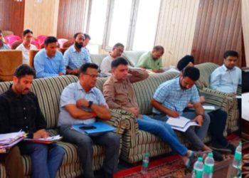 DC Ramban takes appraisal of Developmental Schemes, Meets Public at Banihal