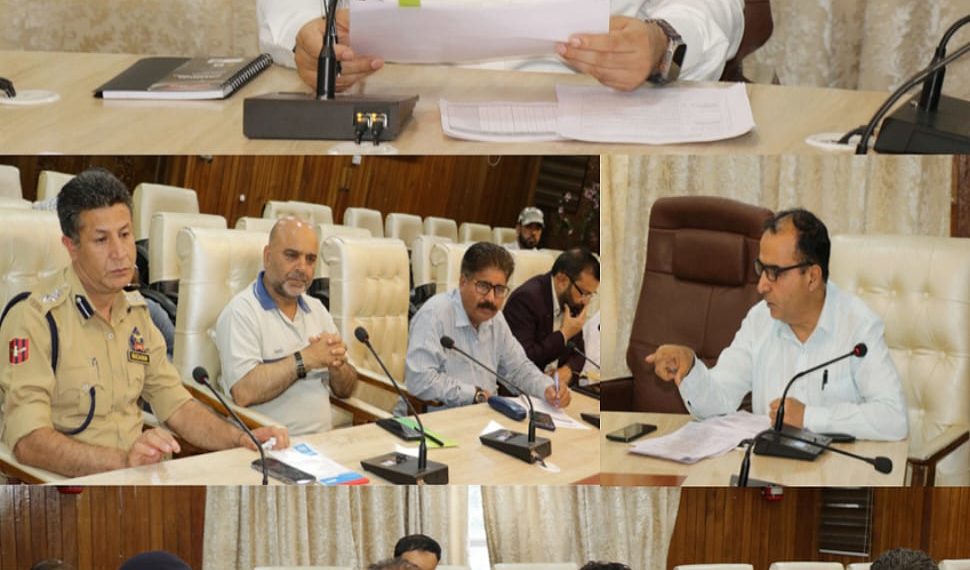 DC Srinagar reviews arrangements for seamless conduct of all Muharram-ul-Haram related rituals