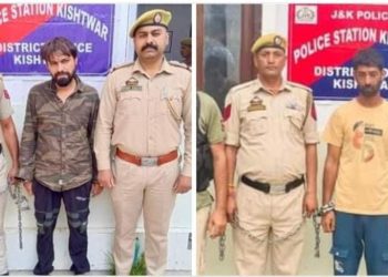 Two drug peddlers detained under PSA in J&K’s Kishtwar