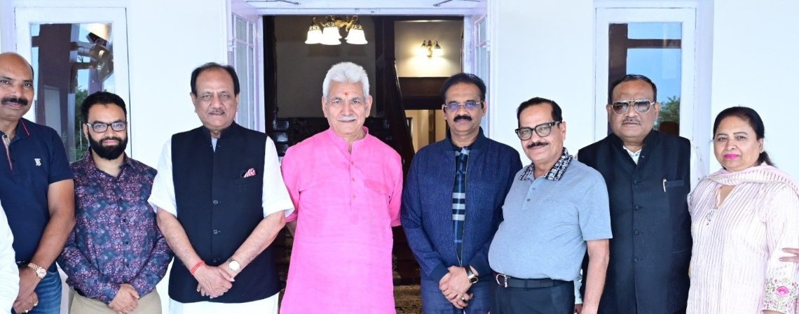 Representatives of MSME Development Forum call on Lt Governor