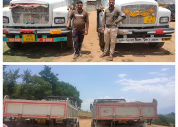 Illegal extraction of minerals: Police seizes 02 vehicles in Shopian