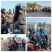 Police distributes crash helmets to bikers in Kulgam