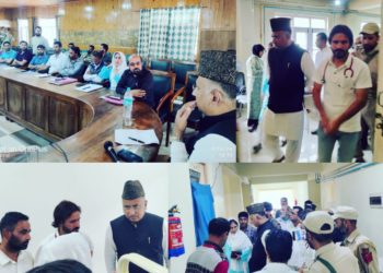 MP Ghulam Ali Khatana visits Gurez, reviews performance of various Departments Emphasizes public awareness of Government Schemes