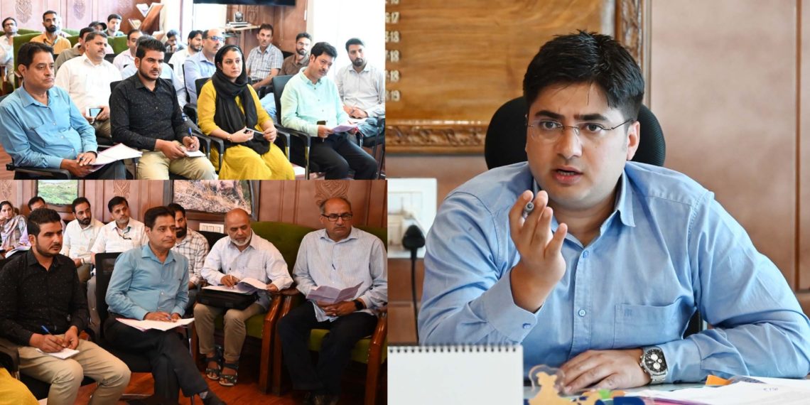 DDC Shopian chairs District Level Banker’s Review Committee meet