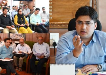 DDC Shopian chairs District Level Banker’s Review Committee meet