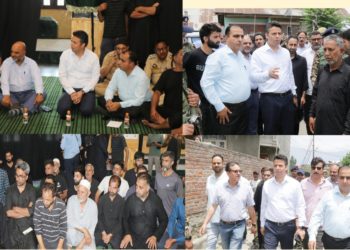 Muharram ul Harram-1446: DC Srinagar visits Gulshan Bagh Hawal to oversee arrangements for smooth and peaceful conduct of the 10th Muharram processions