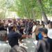 Zuljanah procession begins as Shia mourners march In Ankhol Sumbal.