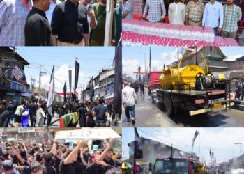 SMC monitors enhanced Civic Amenities for smooth observance of Youm-e- Ashura