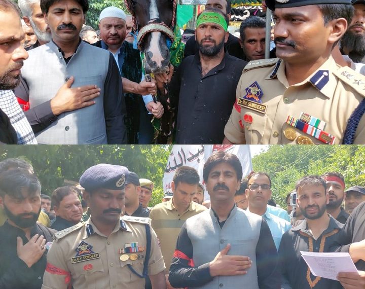 Youm-e-Ashoora: DC Anantnag participates in Procession