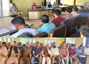 ADC Kupwara visits  border area Keran