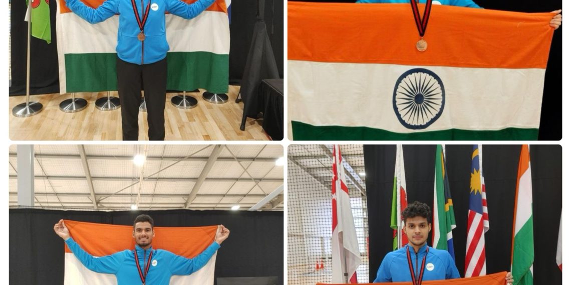 J&K Fencing Athletes make India proud at Commonwealth Championship in New Zealand