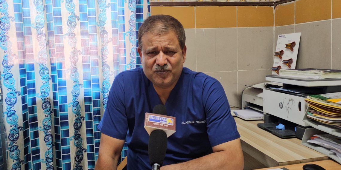 Dr. Khalid Mohi-ud-Din, HOD of Cardiology at Super Speciality Hospital Shareenbagh Srinagar