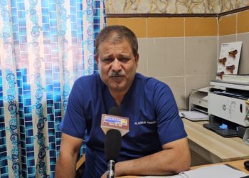 Dr. Khalid Mohi-ud-Din, HOD of Cardiology at Super Speciality Hospital Shareenbagh Srinagar