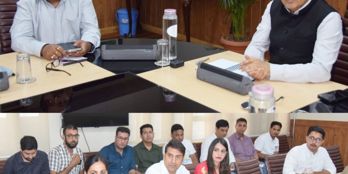 Atal Dulloo reviews progress on JK Samadhan