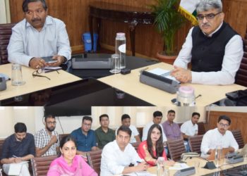 Atal Dulloo reviews progress on JK Samadhan