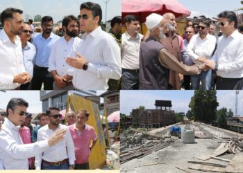 DC Srinagar conducts extensive tour of City; inspects progress on various developmental projects