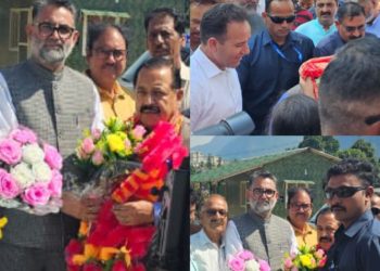 Grand Welcome of Dr. Jitendra Singh, Honorable MP Udhampur, Union Minister of State (Independent Charge) for Science and Technology, Minister of State (Independent Charge) for Earth Sciences, MoS PMO, Department of Atomic Energy and Department of Space, and MoS Personnel, Public Grievances and Pensions, to the Land of Sapphire and Saffron – Kishtwar
