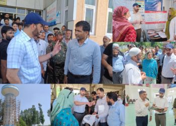 DC Pulwama inspects ongoing developmental projects in Rajpora