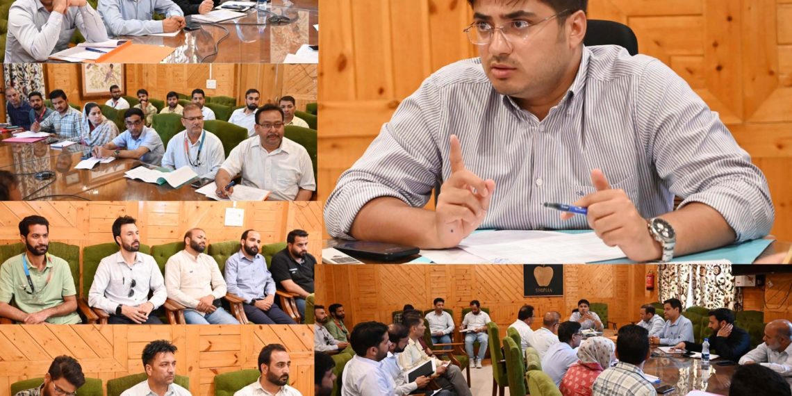 DDC Shopian chairs District Level Banker’s Review Committee meet