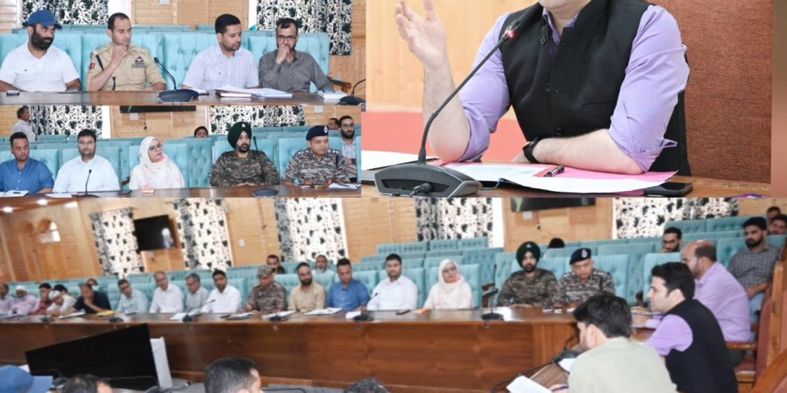 Arrangements for I-Day, 2024 celebrations reviewed at Kulgam