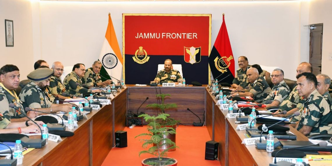 DG BSF reviews operational readiness of troops deployed along IB in Jammu sector