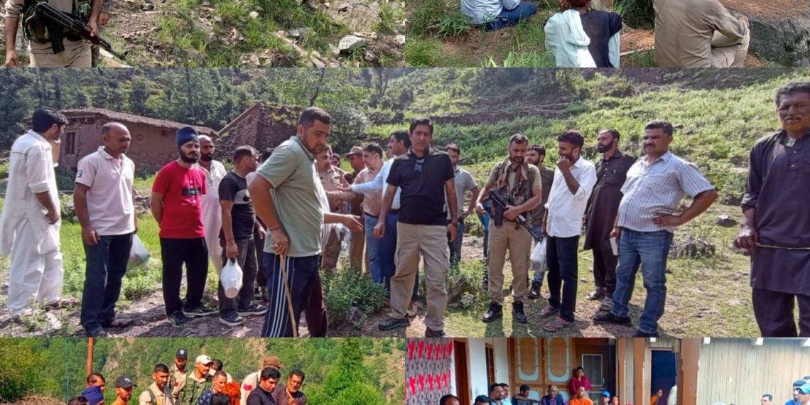 DC Ramban conducts extensive walking tour of various panchayats to address public grievances