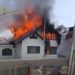 Residential house damaged in fire mishap in Rajbagh