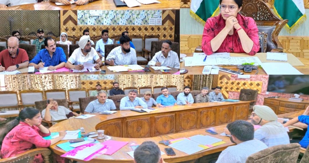 DC Kupwara chairs DLIC meeting of HADP