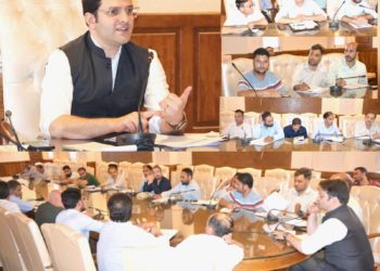 DC Kulgam reviews progress of RDSS Works