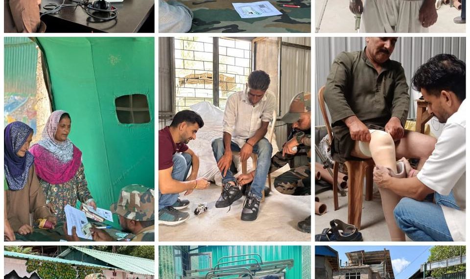 Transforming Lives: On-the-Spot Artificial Limb Fitment Camp at Trehgam