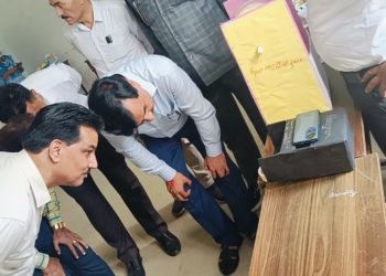 TLM Exhibition at Model Higher Secondary School Sawjian Marks the 4th Anniversary of National Education Policy