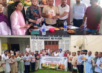 Department of Agriculture Poonch in Collaboration with CSIR-IIIM Jammu Hosts Successful Awareness and Training Camp on Floriculture