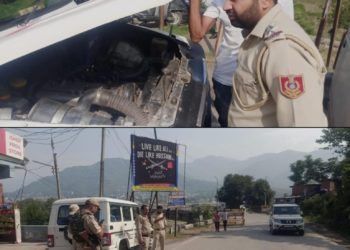 Motor Vehicle Department Poonch Conducts Enforcement Drive