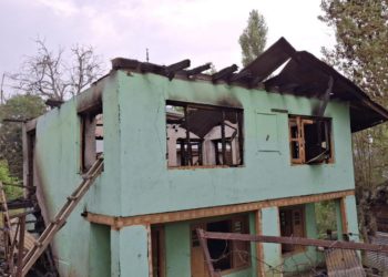 Madrassa gutted in Budgam fire
