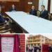 Justice Tashi Rabstan lays foundation stone for multipurpose utility in DCC, Leh