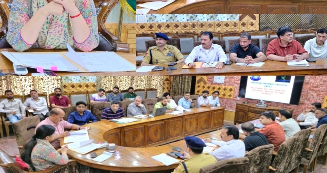 DC Kupwara Chairs NCORD meeting, Emphasizes on identification, categorization, close vigil of entry points, hot sports of drugs