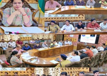 DC Kupwara Chairs NCORD meeting, Emphasizes on identification, categorization, close vigil of entry points, hot sports of drugs
